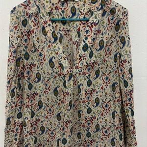 Zara Multicolor Patterned Blouse